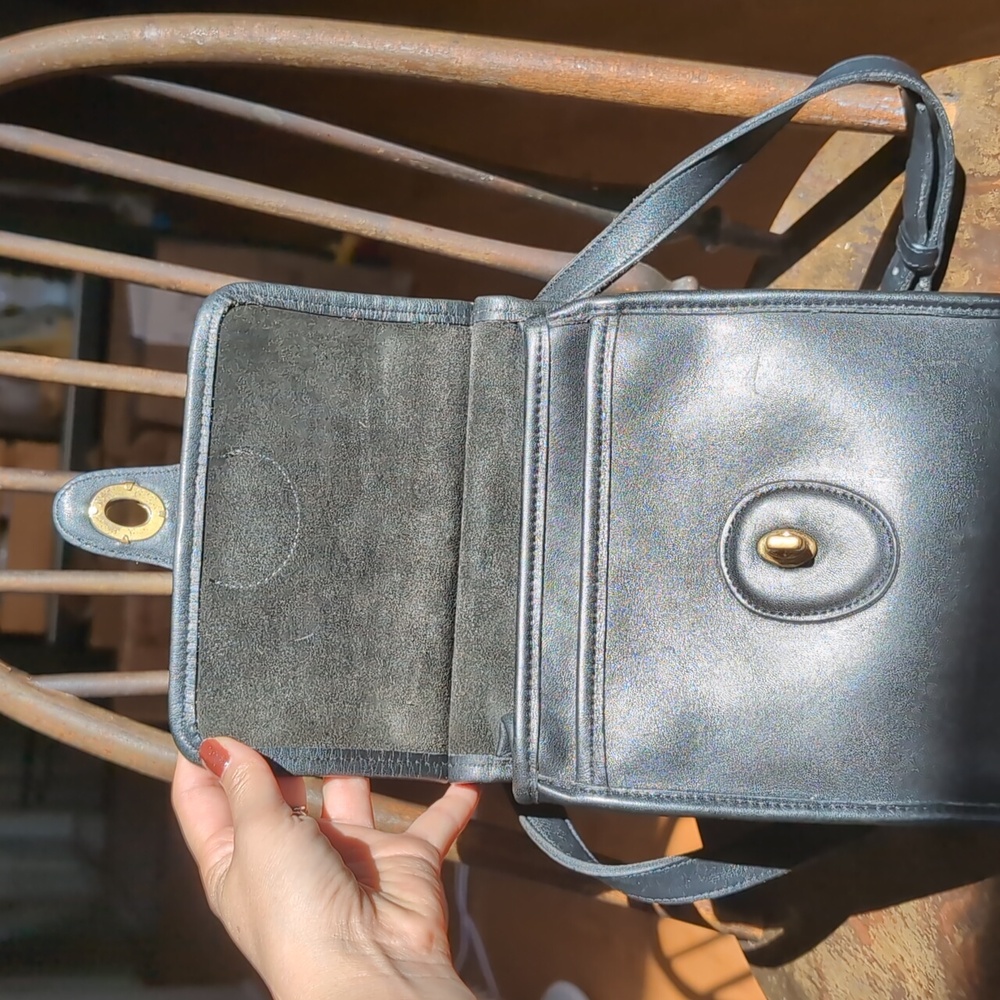 Vintage Coach Murphy bag, Black - Picture 10 of 16